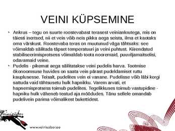 Veini koolitus #28
