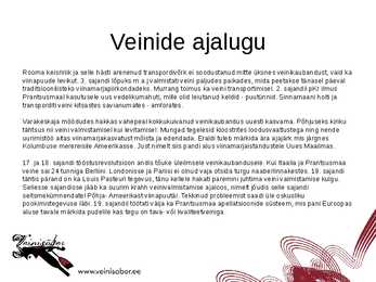 Veini koolitus #4