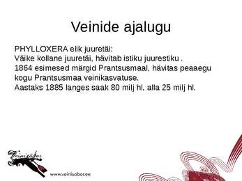 Veini koolitus #5