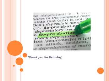 Depreciation #9