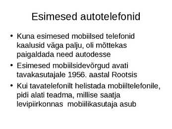Mobiiltelefonid läbi aegade #4