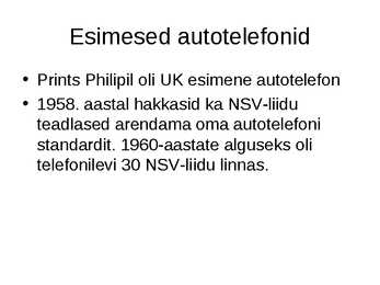 Mobiiltelefonid läbi aegade #5