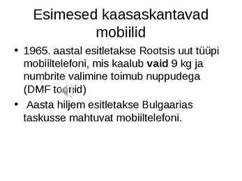 Mobiiltelefonid läbi aegade #6