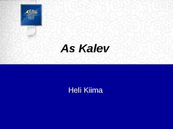 As Kalev