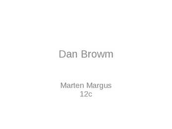 Dan Brown