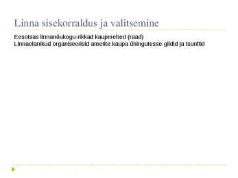 Keskaegne linn ja elu #7