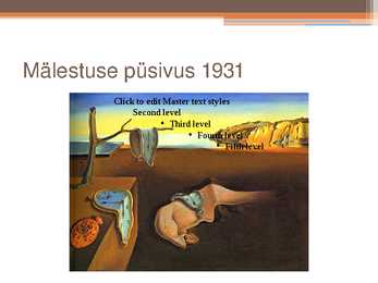 Salvador Dali elulugu #6