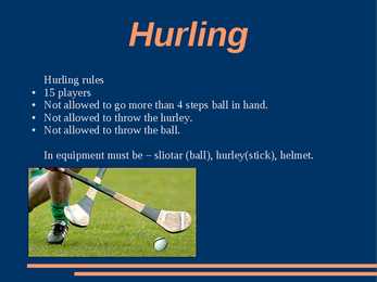 Irish sports #2