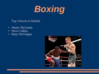 Irish sports #4