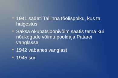Juhan Sütiste elulugu ja looming #6