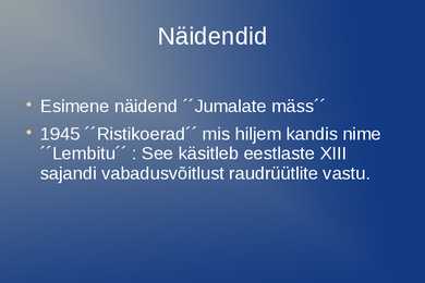 Juhan Sütiste elulugu ja looming #9