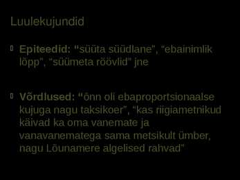VASTSED HARALA ELULOOD - Mats Traat #7