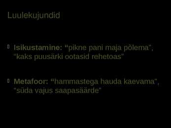 VASTSED HARALA ELULOOD - Mats Traat #8