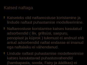 Esitlus Naftast #10