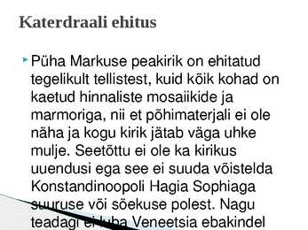 Püha Markuse katedraal #4