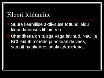 Kloor #7