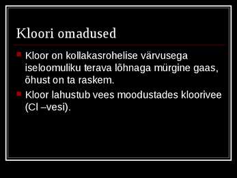 Kloor #8