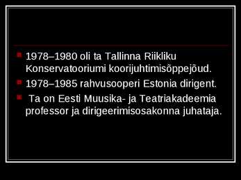 Tõnu Kaljuste #5