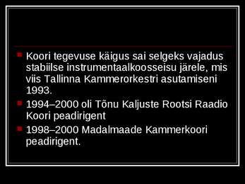 Tõnu Kaljuste #7