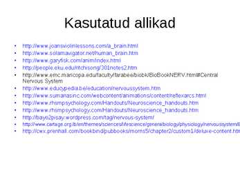 Aju närvissteem #41