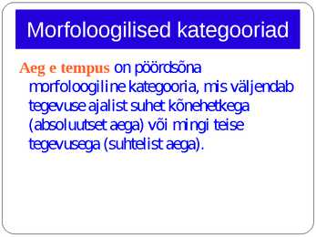 Morfoloogia ja vormiõpetus #59