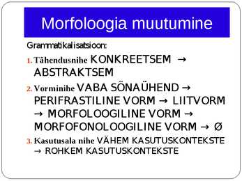 Morfoloogia ja vormiõpetus #74