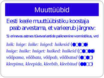 Morfoloogia ja vormiõpetus #85