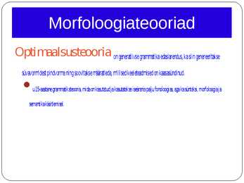 Morfoloogia ja vormiõpetus #98
