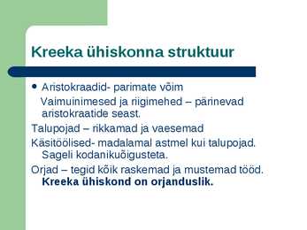 Kreeka linnriigid #4