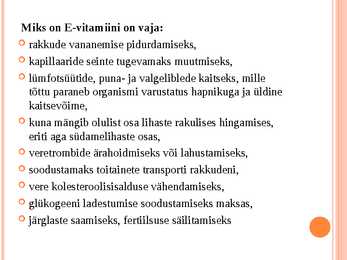 E-Vitamiin #4