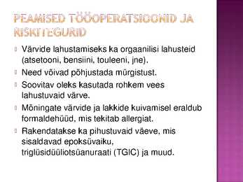 Ehitusvaldkonna õppuritele haigused ja nende vältimine ehitustööstuses- #7