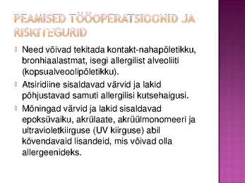 Ehitusvaldkonna õppuritele haigused ja nende vältimine ehitustööstuses- #8