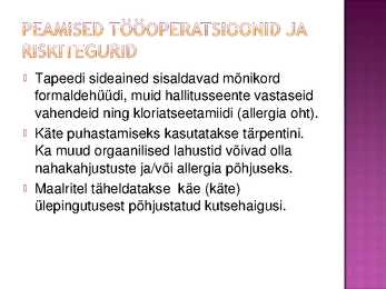 Ehitusvaldkonna õppuritele haigused ja nende vältimine ehitustööstuses- #9