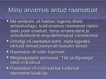 Ma armastasin sakslast #8