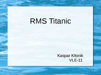 RMS Titanic