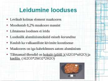 Keemia esitlus alumiiniumist #3