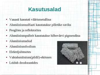 Keemia esitlus alumiiniumist #6