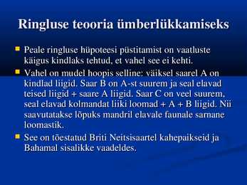 Selgroogsete arvukuse seaduspärasused saartel #7
