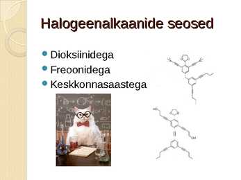Halogeenalkaanid #2
