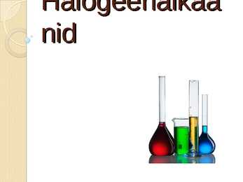 Halogeenalkaanid