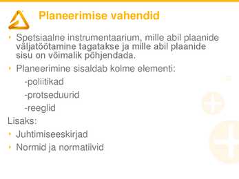 2-loeng-Planeerimine ja kavandamine #12
