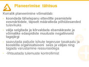 2-loeng-Planeerimine ja kavandamine #13