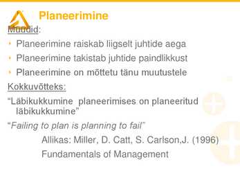 2-loeng-Planeerimine ja kavandamine #15
