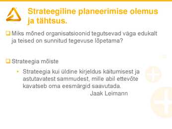 2-loeng-Strateegiline planeerimine #2