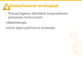 2-loeng-Strateegiline planeerimine #12