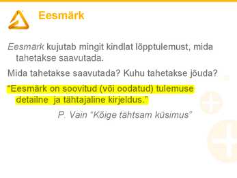 2-loeng-Strateegiline planeerimine #21