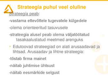 2-loeng-Strateegiline planeerimine #26
