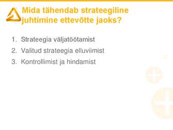 2-loeng-Strateegiline planeerimine #5