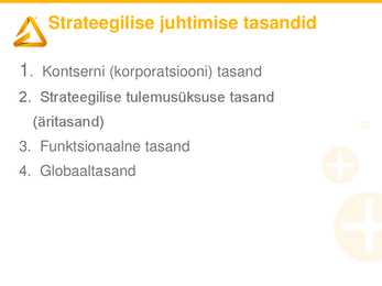 2-loeng-Strateegiline planeerimine #7