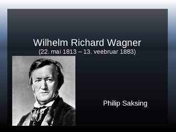 Wilhelm Richard Wagner